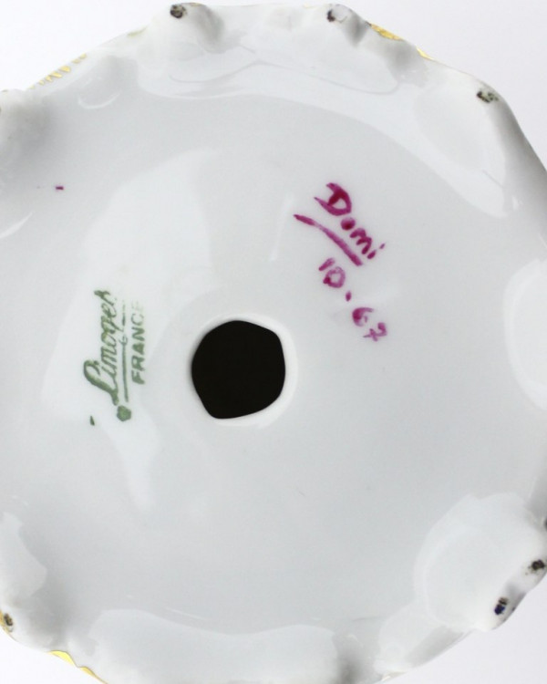 Подсвечник Limoges Цветы