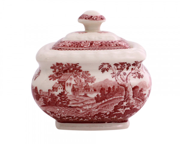 Сахарница Villeroy&Boch Rusticana красная
