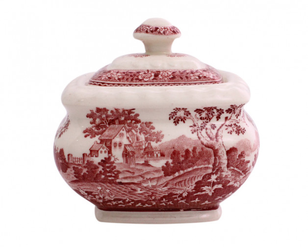 Сахарница Villeroy&Boch Rusticana красная