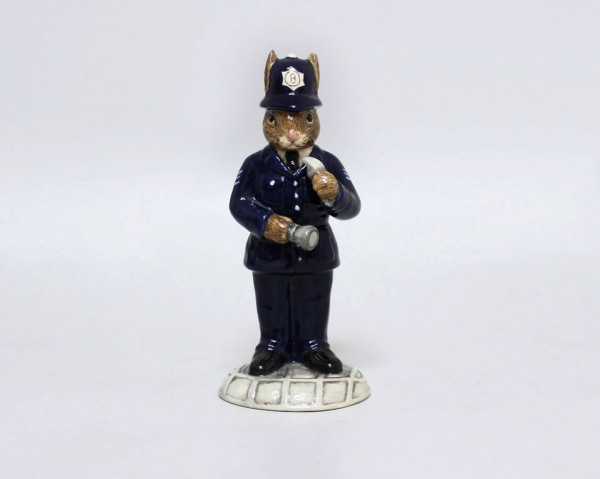 Статуэтка Полицейский Royal Doulton Special Platinum Colourway Edition