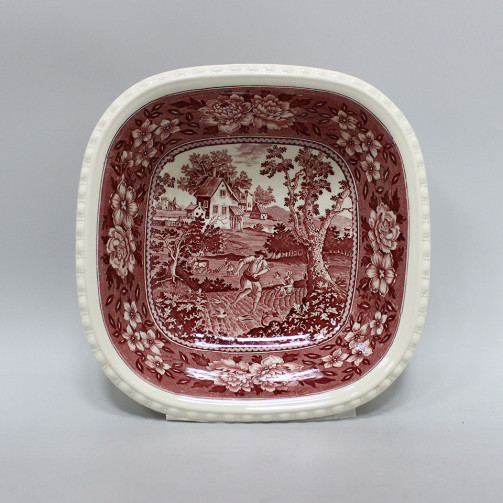 Салатник Villeroy&Boch Rusticana квадратный красный