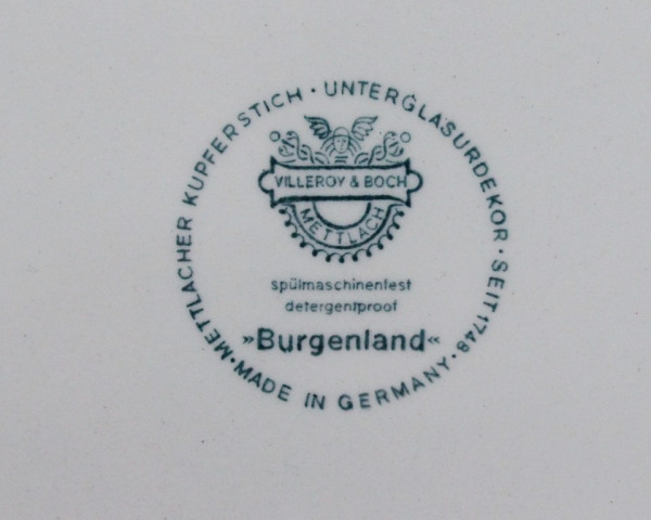 Тарелка столовая Villeroy&Boch Burgenland синяя