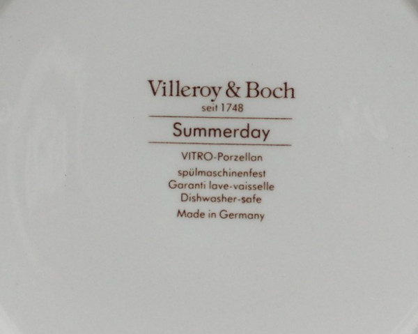 Сервиз Villeroy&Boch Summerday. Германия