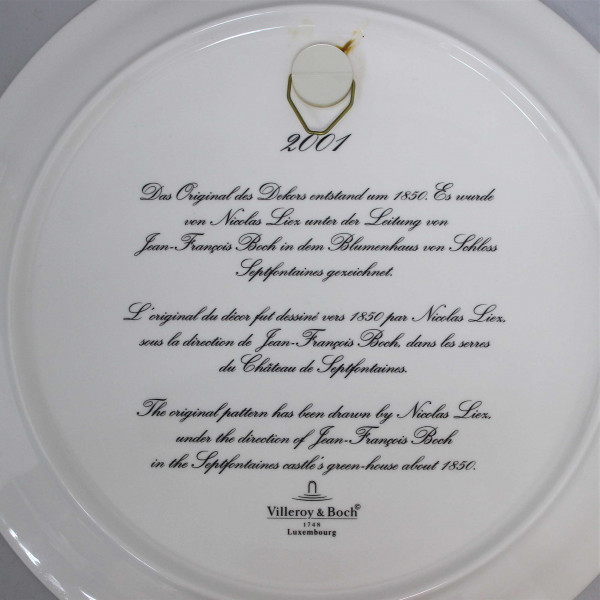 Тарелка декоративная Villeroy&Boch Camellia Vinosa