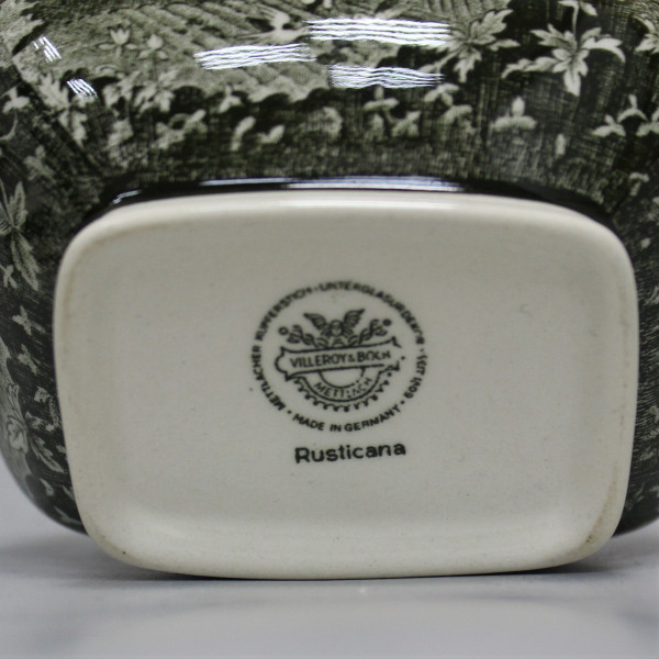 Сахарница Villeroy&Boch Rusticana зелёная