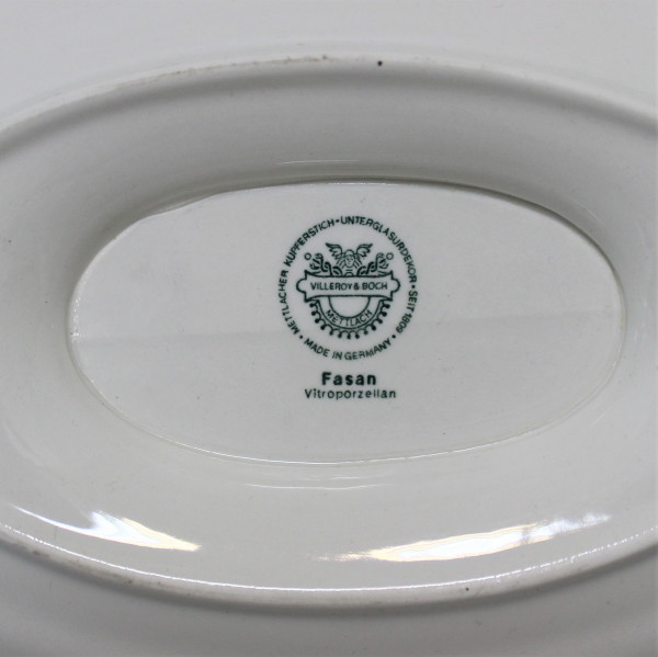 Соусник на подставке Villeroy&Boch Fasan зелёный