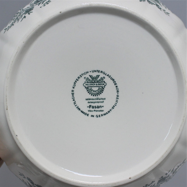 Супница Villeroy&Boch Fasan зелёная