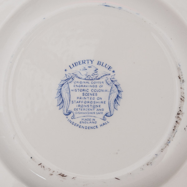 Тарелка столовая Enoch Woods Liberty Blu