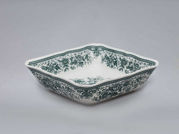 Салатник квадратный средний Villeroy&Boch Fasan зелёный