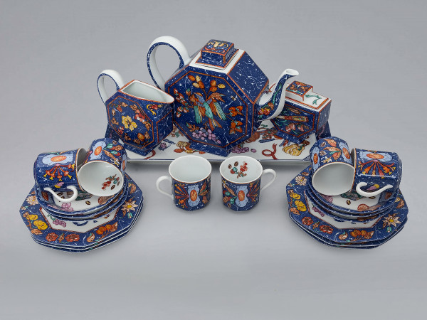 Сервиз кофейный Hermes Marqueterie de Pierres d'Orient et d'Occident