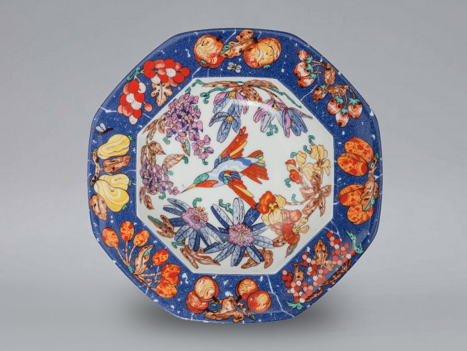 Тарелка суповая Hermes Marqueterie de Pierres d'Orient et d'Occident