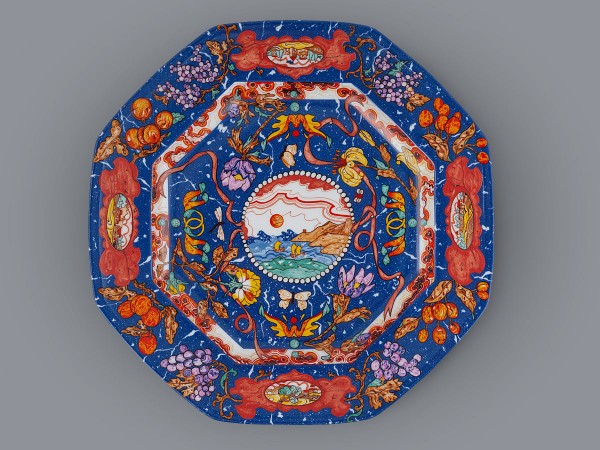 Супница с блюдом Hermes Marqueterie de Pierres d'Orient et d'Occident