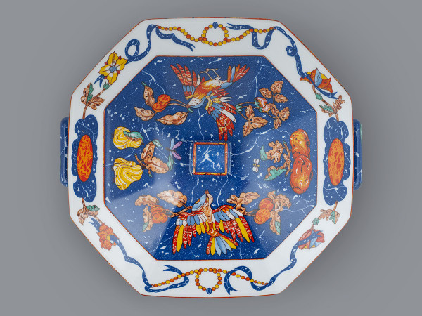 Супница с блюдом Hermes Marqueterie de Pierres d'Orient et d'Occident