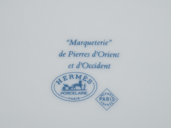 Супница с блюдом Hermes Marqueterie de Pierres d'Orient et d'Occident