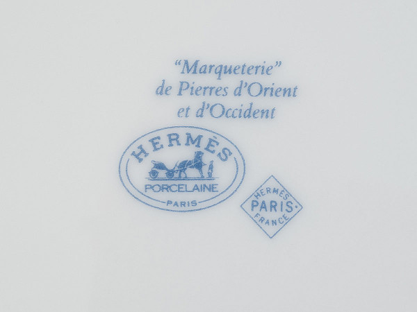 Тарелка пирожковая Hermes Marqueterie de Pierres d'Orient et d'Occident