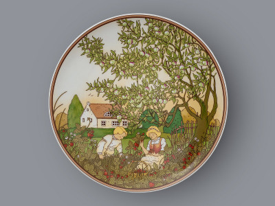 Тарелка декоративная Лето Heinrich Villeroy&Boch