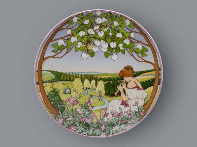 Тарелка декоративная Весна Heinrich Villeroy&Boch