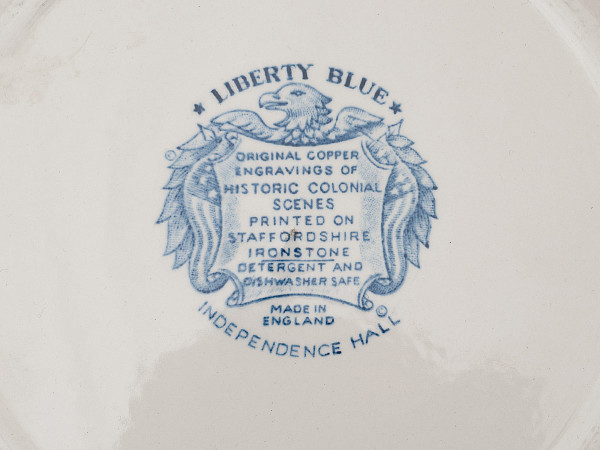 Тарелка столовая Enoch Woods Liberty Blue