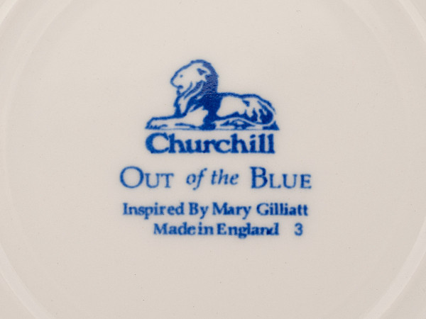 Тарелка суповая Churchill Out of the Blue Inspired by Mary Gilliatt