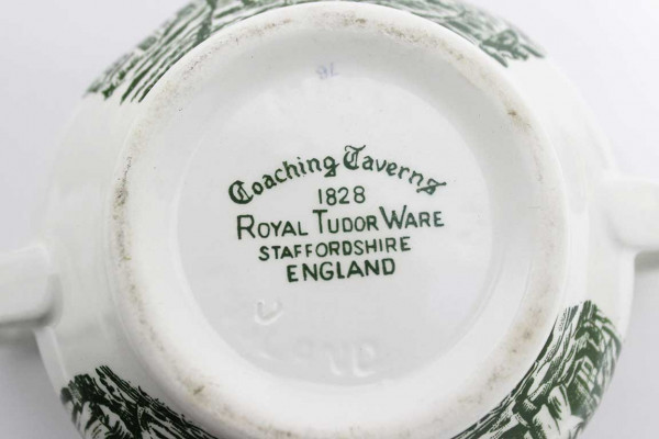Сахарница и соусник Staffordshire
