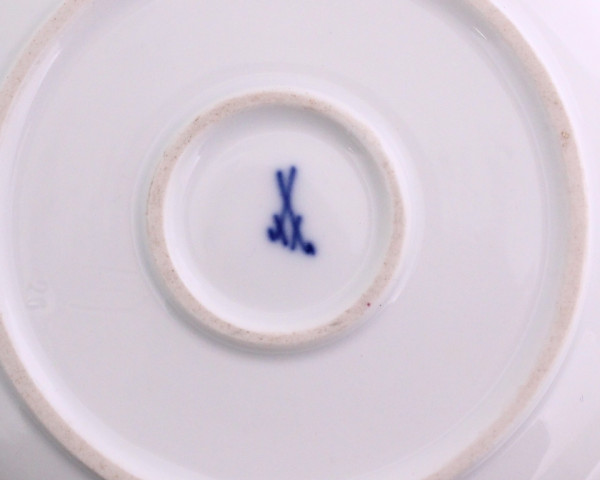 Подсвечник антикварный Meissen Цветы