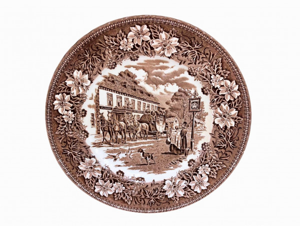 Тарелка столовая Royal Tudor Ware Coaching Taverns
