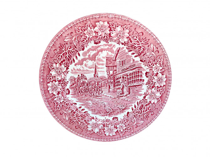 Тарелка десертная Royal Tudor Ware Coaching Taverns