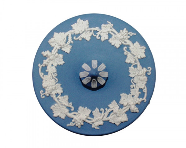 Шкатулка Цветной узор Wedgwood круглая